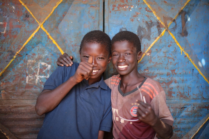 Sourires à Bignona en Casamance 